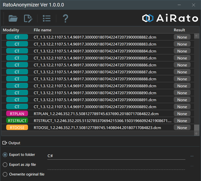 Release of DICOMRT Anonymization Tool